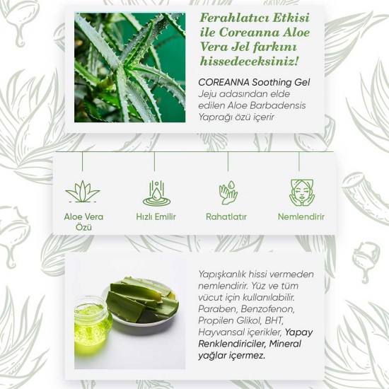 Coreanna Aloe Nemlendirici Vera Jel 200 ML